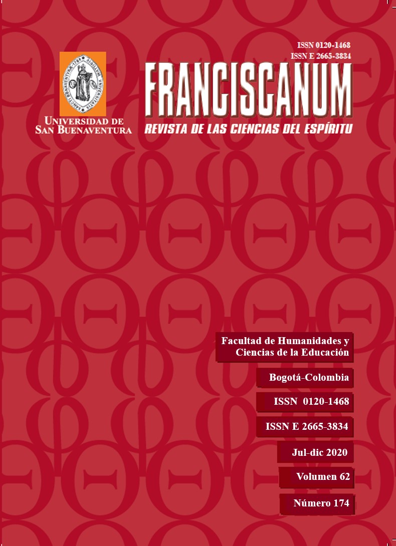 					Ver Vol. 62 Núm. 174 (2020): Franciscanum 174
				